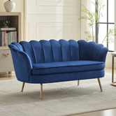 Cassington Home Marianna 2 Seater Velvet Sofa