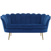 Cassington Home Marianna 2 Seater Velvet Sofa