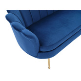 Cassington Home Marianna 2 Seater Velvet Sofa