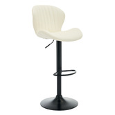 Cassington Home Presley Faux Leather Adjustable Bar Stools
