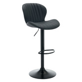 Cassington Home Presley Faux Leather Adjustable Bar Stools