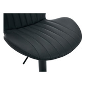 Cassington Home Presley Faux Leather Adjustable Bar Stools