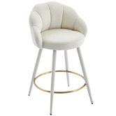 Cassington Home 65cm Quinn Velvet Bar Stools