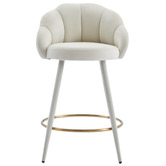 Cassington Home 65cm Quinn Velvet Bar Stools