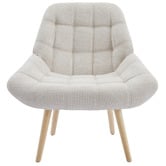 Cassington Home Brittany Rubberwood Accent Chair