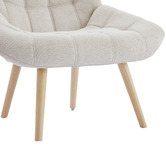 Cassington Home Brittany Rubberwood Accent Chair