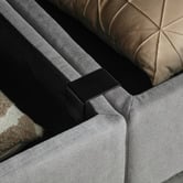 Cassington Home Juno 3 Seater Modular Sofa &amp; Ottoman Set
