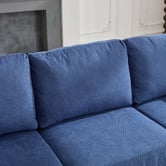 Cassington Home Juno 3 Seater Modular Sofa &amp; Ottoman Set