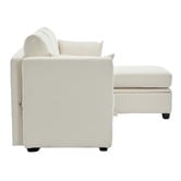 Cassington Home Juno 3 Seater Modular Sofa &amp; Ottoman Set
