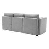 Cassington Home Juno 3 Seater Modular Sofa &amp; Ottoman Set