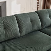 Cassington Home Fontana 4 Seater Double Chaise Sofa Bed