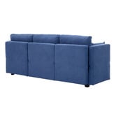 Cassington Home Juno 3 Seater Modular Sofa &amp; Ottoman Set