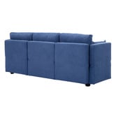 Cassington Home Juno 3 Seater Upholstered Sofa with Storage