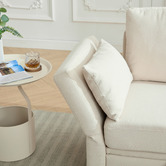 Cassington Home Juno 3 Seater Upholstered Sofa with Storage