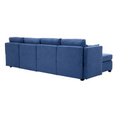 Cassington Home Juno 4 Seater Modular Sofa &amp; Ottoman Set
