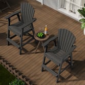 Cassington Home 70cm Tillie Adirondack Bar Stools