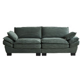 Cassington Home Haines 3 Seater Upholstered Sofa