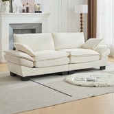 Cassington Home Haines 3 Seater Upholstered Sofa
