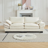 Cassington Home Haines 3 Seater Upholstered Sofa