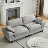 Cassington Home Haines 3 Seater Upholstered Sofa