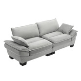 Cassington Home Haines 3 Seater Upholstered Sofa