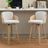 Cassington Home 66.5cm Florence Swivel Bar Stools