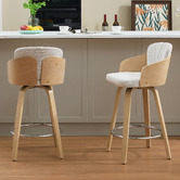 Cassington Home 66.5cm Florence Swivel Bar Stools
