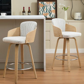 Cassington Home 66.5cm Florence Swivel Bar Stools