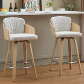 Cassington Home 66.5cm Florence Swivel Bar Stools