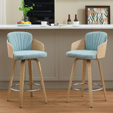 Cassington Home 66.5cm Florence Swivel Bar Stools