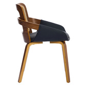 Cassington Home Otto Walnut Wood Dining Chairs