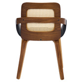 Cassington Home Otto Walnut Wood Dining Chairs