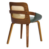 Cassington Home Otto Walnut Wood Dining Chairs