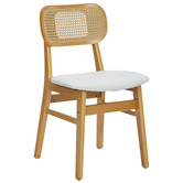 Cassington Home Blanche Poplar Wood Dining Chairs