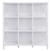 Cassington Home Durham 9 Cube Shelving Unit