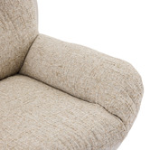 Cassington Home 2 Piece Rye Upholstered Swivel Chair &amp; Footstool Set