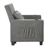 Cassington Home Luna Single Pull Out Sofa Bed