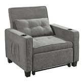 Cassington Home Luna Single Pull Out Sofa Bed