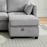 Cassington Home Juno Upholstered Storage Ottoman