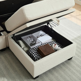 Cassington Home Juno Upholstered Storage Ottoman