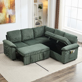Cassington Home Eviana 5 Seater Single Modular Sofa Bed