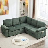 Cassington Home Eviana 5 Seater Single Modular Sofa Bed