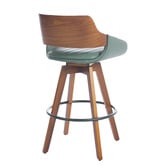 Cassington Home 67.5cm Moore Faux Leather Swivel Bar Stools