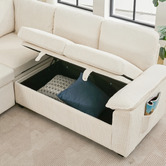 Cassington Home Eviana 5 Seater Single Modular Sofa Bed