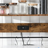 Cassington Home Colbee Kitchen Island with Outlets &amp; USB Ports