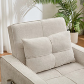 Cassington Home Iya Single Chenille Sofa Bed