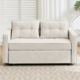 Cassington Home Iya 2 Seater King Single Chenille Sofa Bed