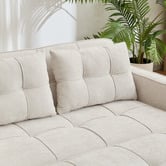 Cassington Home Iya 2 Seater King Single Chenille Sofa Bed