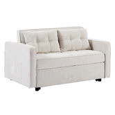Cassington Home Iya 2 Seater King Single Chenille Sofa Bed