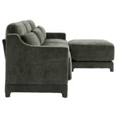 Cassington Home Felicie 4 Seater Chenille Sofa &amp; Ottoman Set